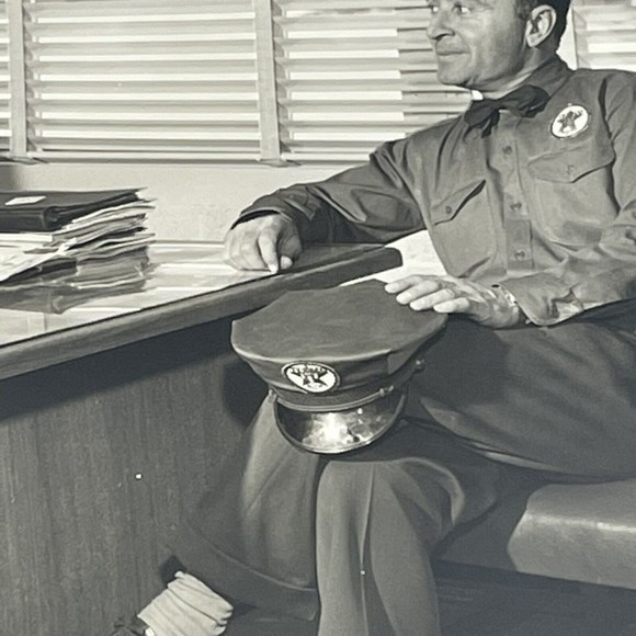 1950's Man Texaco officer worker Original picture photo 8x10 office new jersey - Picture 6 of 10
